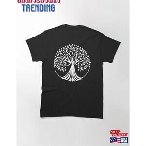 Woman Spiritual Nature Goddess Beauty Femininity Classic Tshirt Unisex